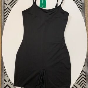 SHEIN Black Sleeveless Jumpsuit